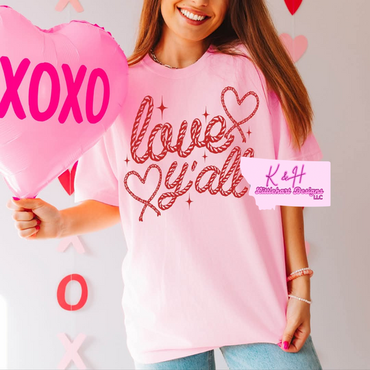 Love ya'll t shirt