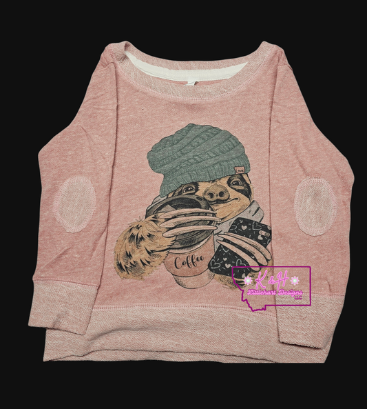 Sloth love crewneck